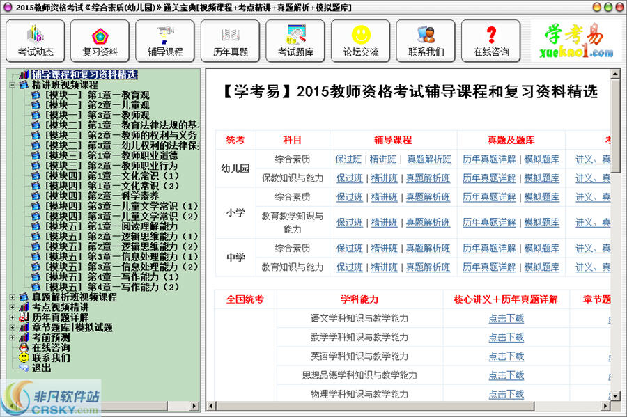 2015教师资格考试通关宝典