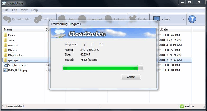 CloudDrive免费网盘