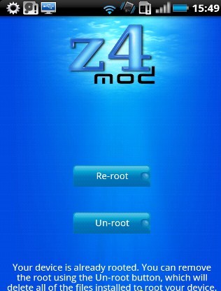 一键root工具z4root