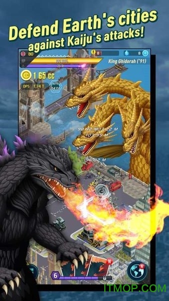 哥斯拉防御力量无限金币版(Godzilla Defense Force)