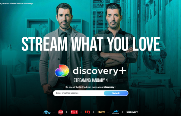 Discovery公司宣布将推出流媒体平台：1月4日上线