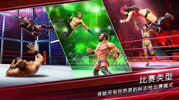 美国职业摔跤游戏手机官方版(wwe mayhem)