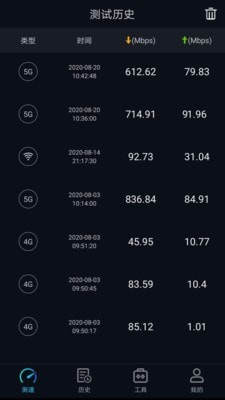 5G网速测试