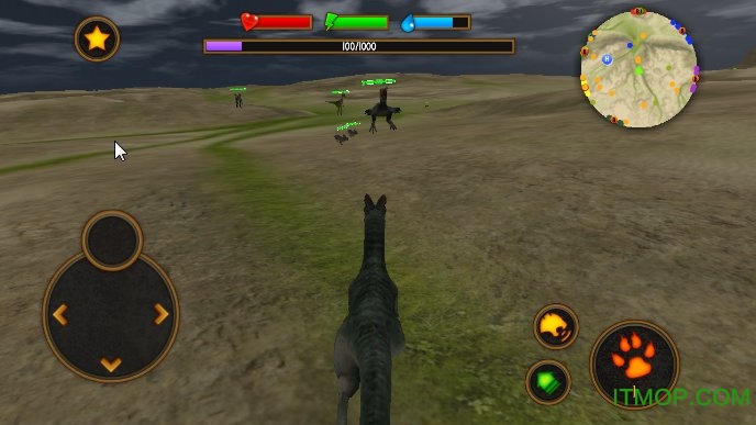 荒野恐龙生存模拟官方版