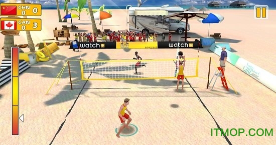 专业沙滩排球赛无限金币版