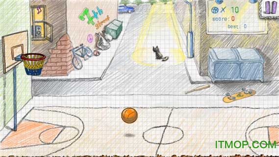 涂鸦篮球2游戏(Doodle Basketball 2)