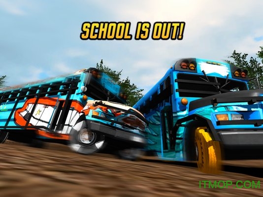 校车撞车大赛无限金币版(School Bus Demolition Derby)