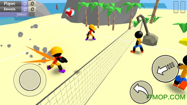 火柴人沙滩排球游戏下载