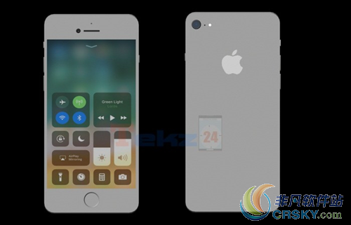 新款iphonese外形曝光 总体样貌并齐iphonex